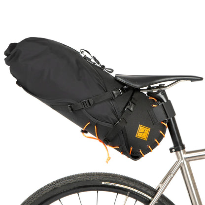 RESTRAP SADDLE BAG (18 LITRES) - BLACK/ORANGE