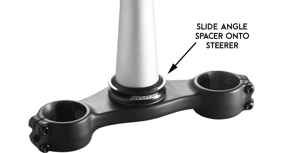 Reverse -0.5° Angle Spacer for Tapered Fork