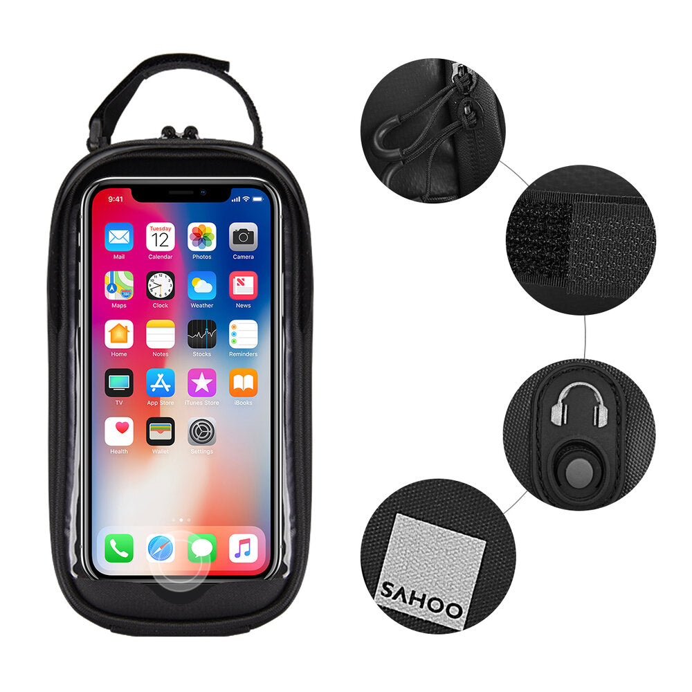 Sahoo Smartphone Top Tube Phone Frame Bag