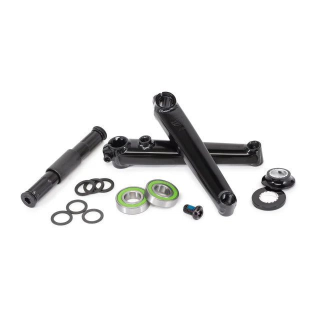 Salt Revo Crank and Mid Bottom Bracket - Black