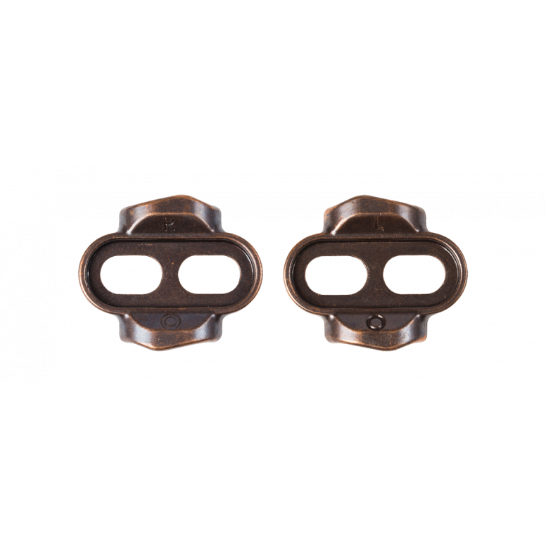 Crankbrothers Easy Release Cleats - Bronze /	0° Float