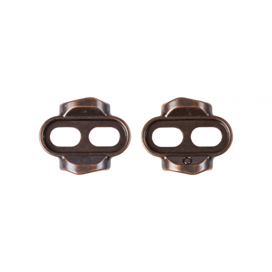 Crankbrothers Easy Release Cleats - Bronze /	0° Float