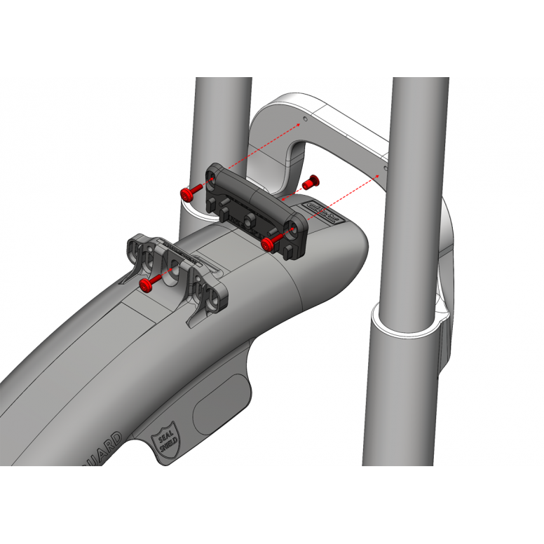 RRP Fox 40 & 49 ProGuard Bolt On Adapter Bracket