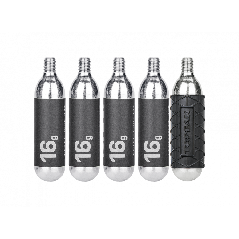 TOPEAK CO2 CARTRIDGES WITH SLEEVES