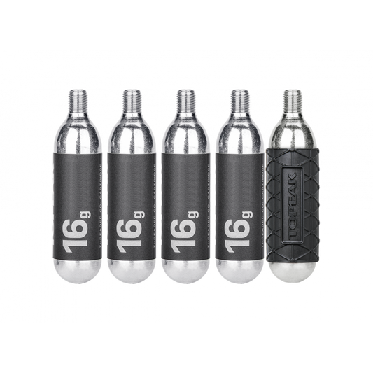 TOPEAK CO2 CARTRIDGES WITH SLEEVES