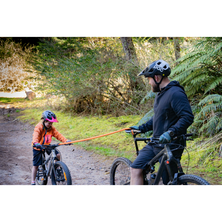 Kids Ride Shotgun MTB Tow Rope - Orange