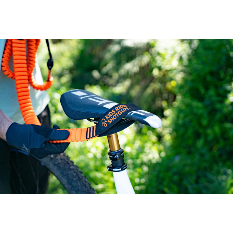Kids Ride Shotgun MTB Tow Rope - Orange