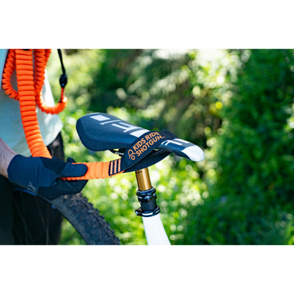 Kids Ride Shotgun MTB Tow Rope - Orange