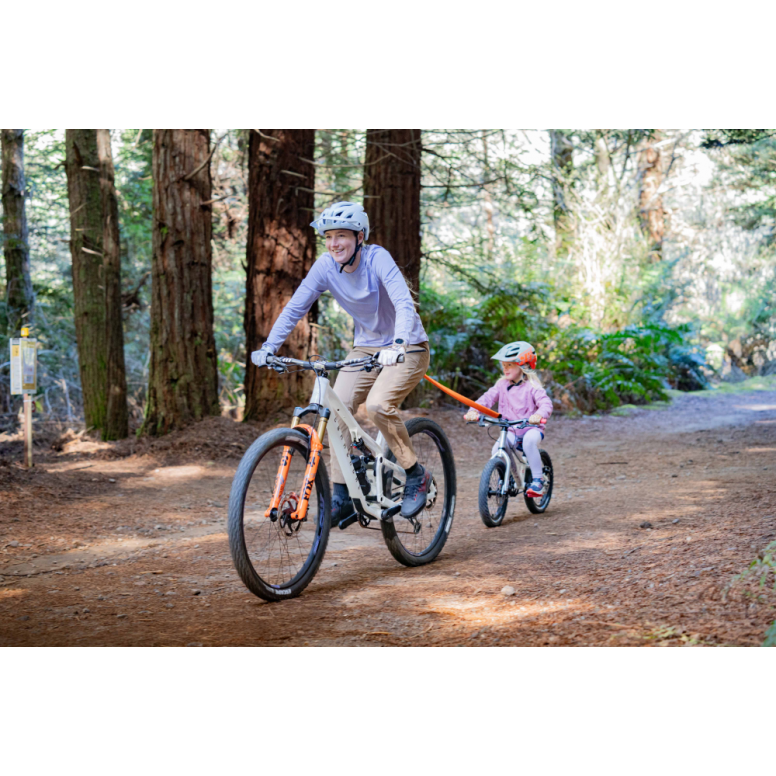 Kids Ride Shotgun MTB Tow Rope - Orange