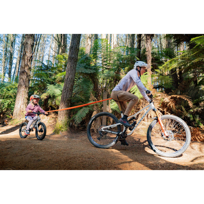 Kids Ride Shotgun MTB Tow Rope - Orange