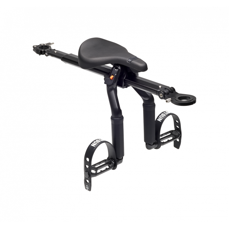 Kids Ride Shotgun Pro Evo Child Bike Seat + Handlebars Combo (2-in-1)
