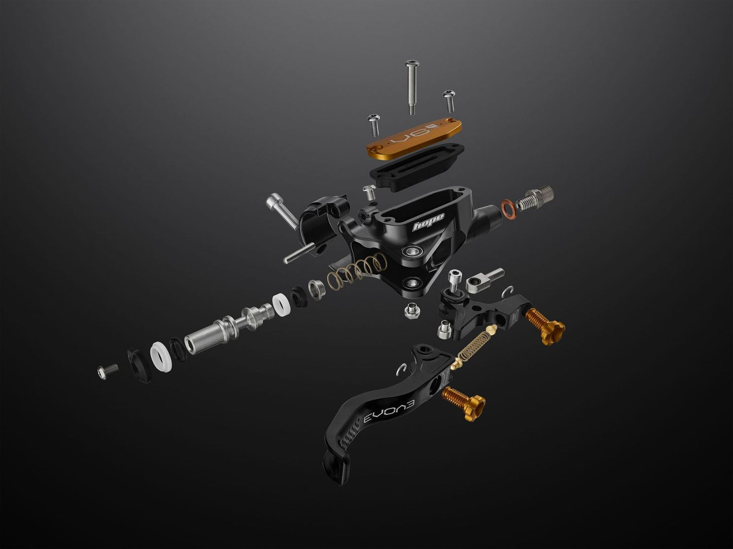 Hope Tech V6Ti MONO EDITION Brake Set - Limited Edition