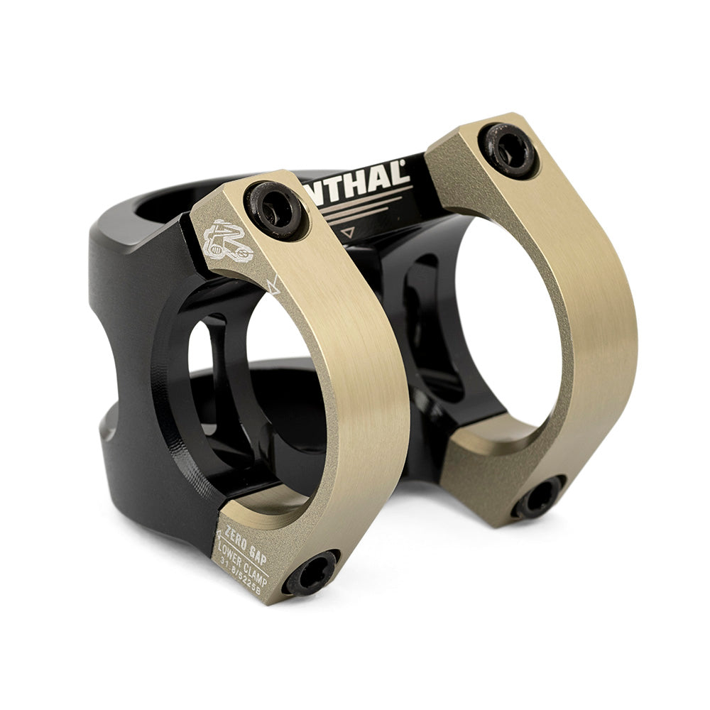 Renthal Apex V2 Stem - 31.8mm - Black/Gold