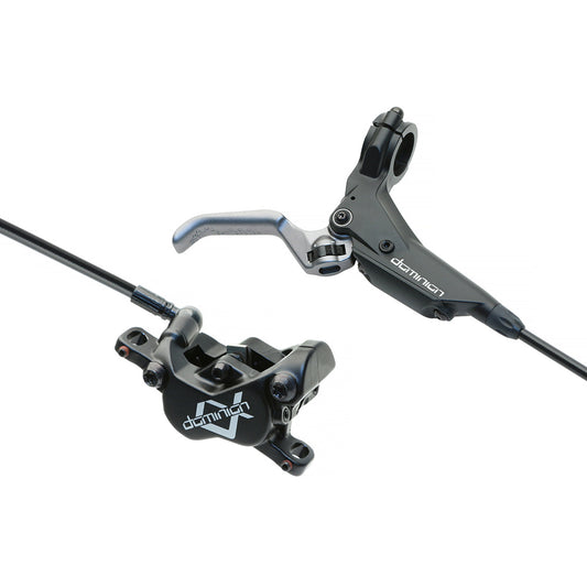 Hayes Dominion A4 Brake Kit, Regular Reach Lever, 180cm Hose - Black/Grey