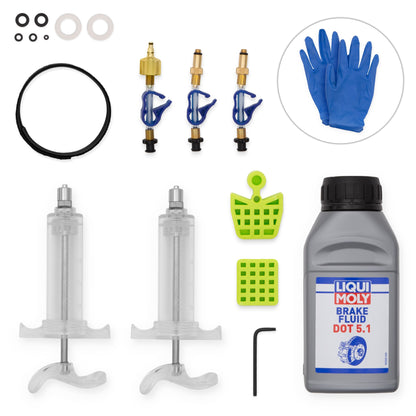 BLEEDKIT SRAM WORKSHOP DOT (INC FLUID) Bleed Kit