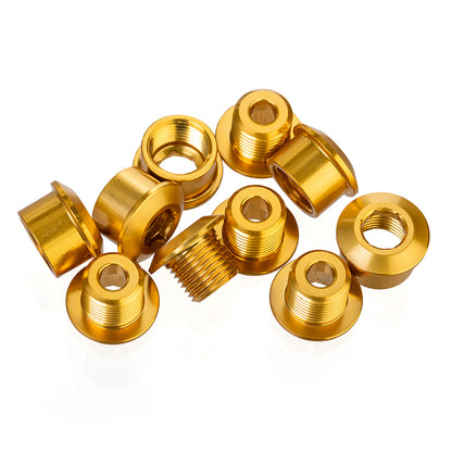 ID Alloy Chainring Bolts - XL Single - 6.5mm bolt with 5.5mm backnut (pack of 5)