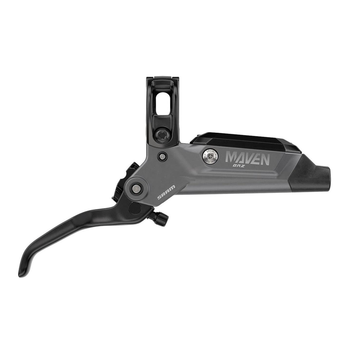 SRAM DISC BRAKE MAVEN BRONZE STEALTH - ALUMINUM LEVER, STAINLESS HARDWARE, REACH ADJ, BLAST DARK POLAR (INCLUDES MMX CLAMP, BRACKET) (ROTOR SOLD SEPARATELY)A1