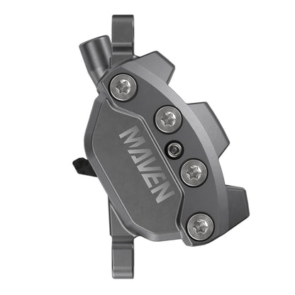 SRAM DISC BRAKE MAVEN BRONZE STEALTH - ALUMINUM LEVER, STAINLESS HARDWARE, REACH ADJ, BLAST DARK POLAR (INCLUDES MMX CLAMP, BRACKET) (ROTOR SOLD SEPARATELY)A1