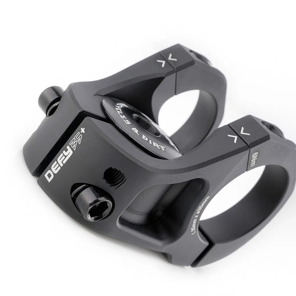 DMR Defy+ Vapour Blast Stem - Vapour Black (35mm Clamp)