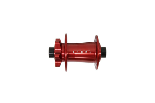 Hope Pro 5 Front 6 Bolt - 28H - 100mm - Red