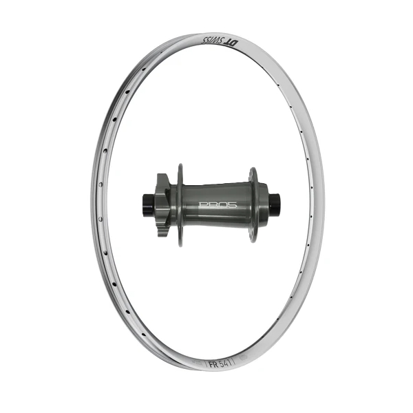 (Slam69built) DT Swiss FR 541 29" / Hope Pro 5 Boost / Front Wheel (Silver/Smoke)