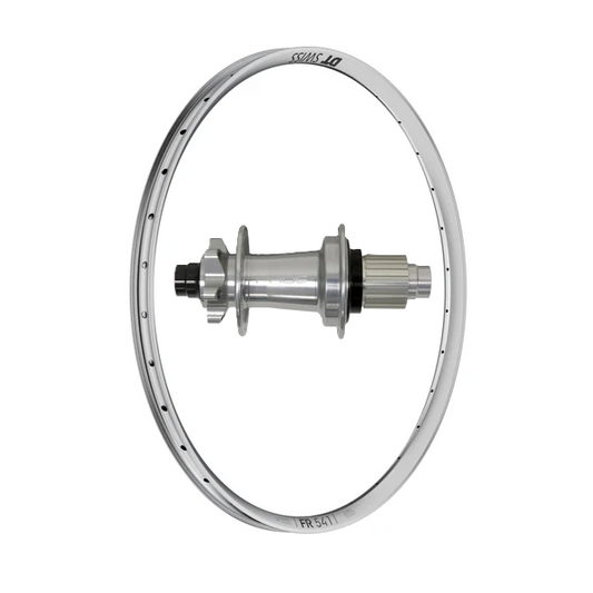 (Slam69built) DT Swiss FR 541 27.5" / Hope Pro 5 Boost / Rear Wheel (Silver/Silver)