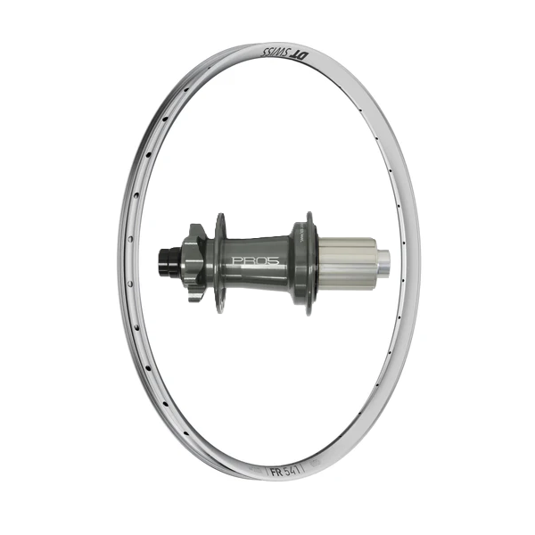 (Slam69built) DT Swiss FR 541 27.5" / Hope Pro 5 Boost / Rear Wheel (Silver/Smoke)