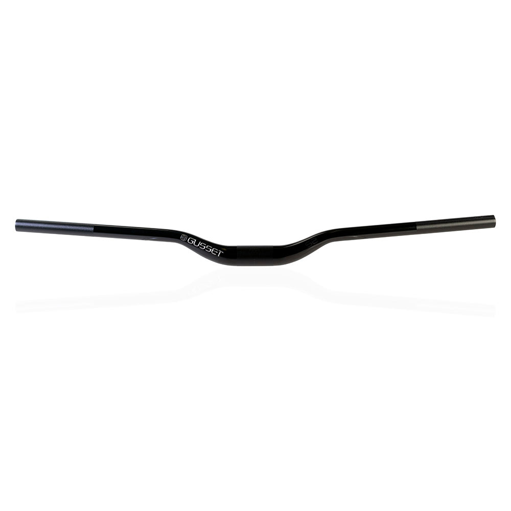 Gusset S2 Handlebars Riser Bars - Black / 35mm