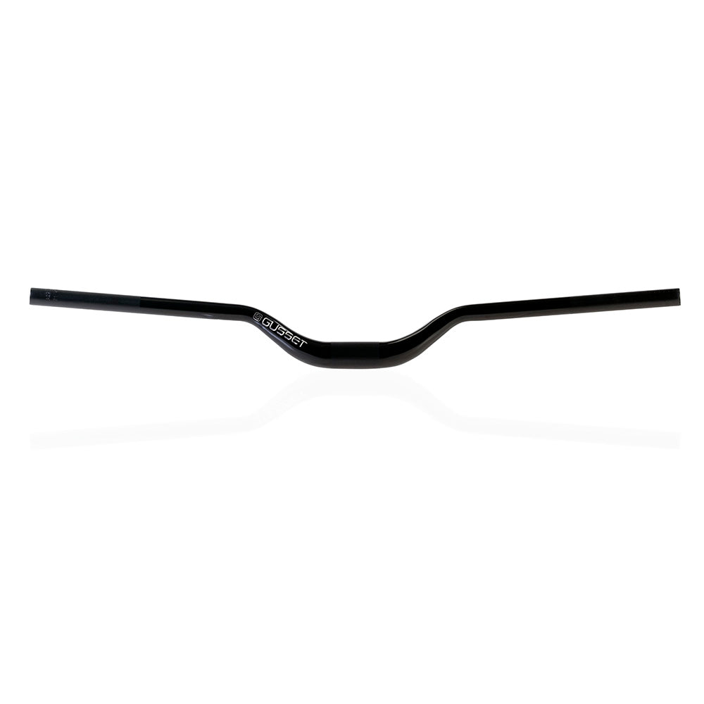 Gusset S2 Handlebars Riser Bars - Black / 35mm