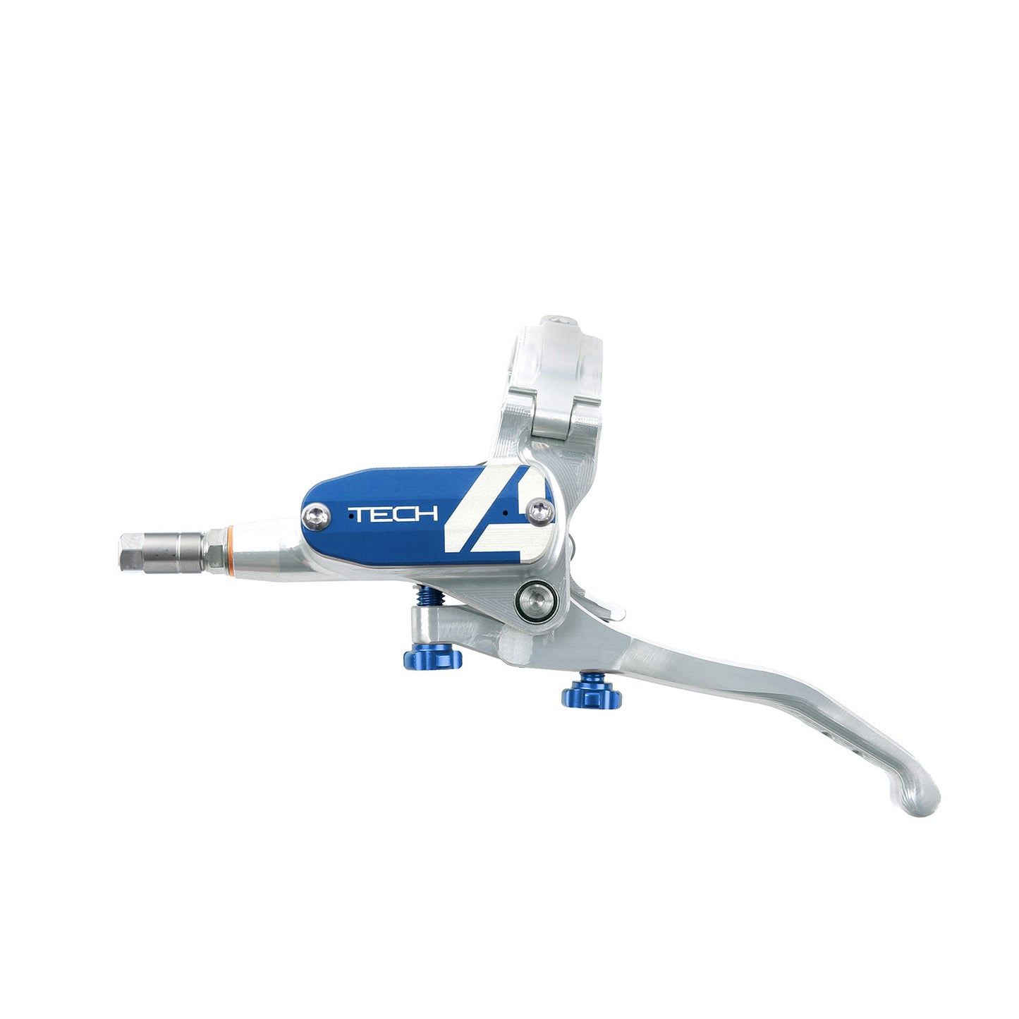 Hope Tech 4 Master Cylinder Complete - Silver/Blue
