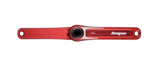 Hope RX Crankset 68mm Wide - Red - No Spider
