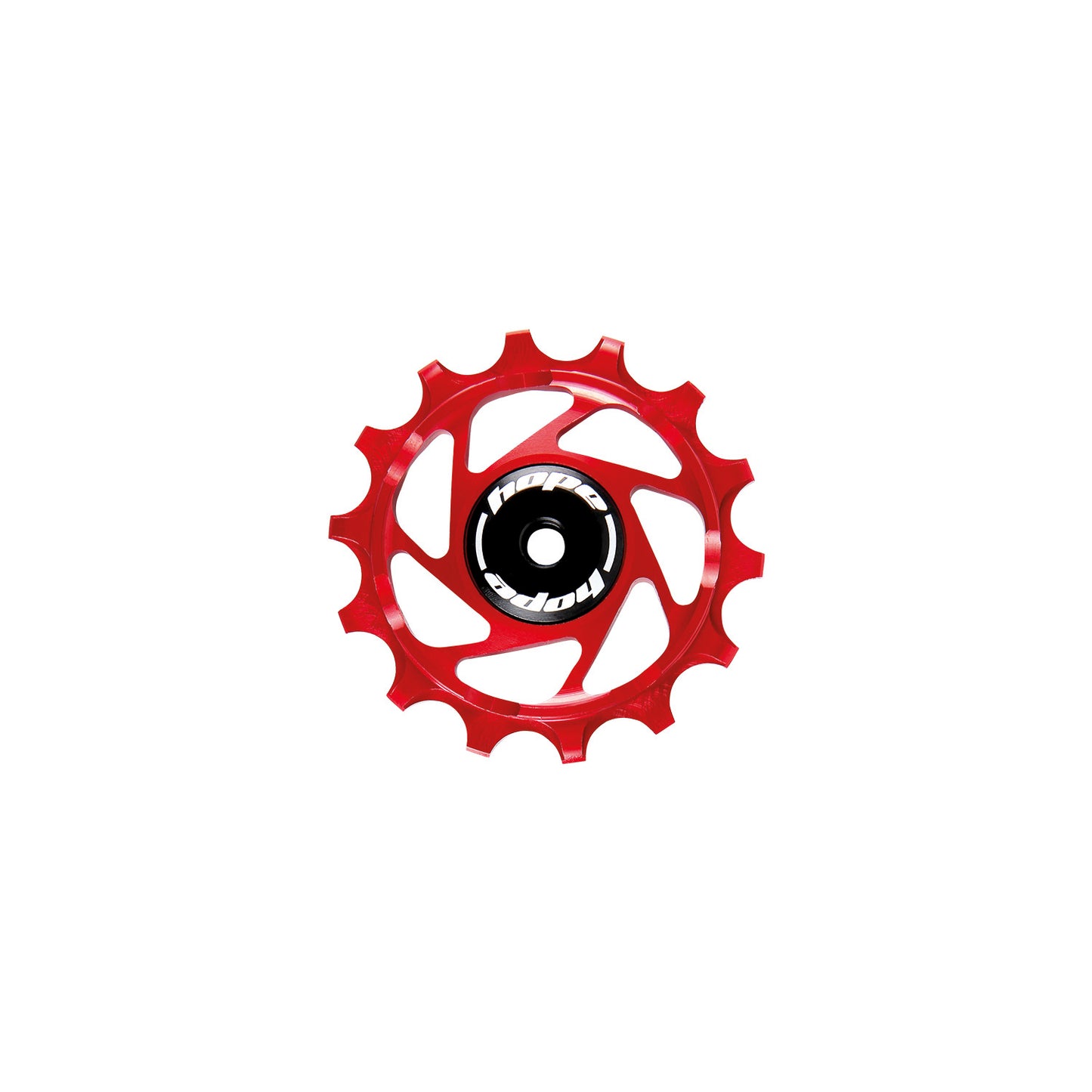 Hope Individual 14T Jockey Wheels - Red
