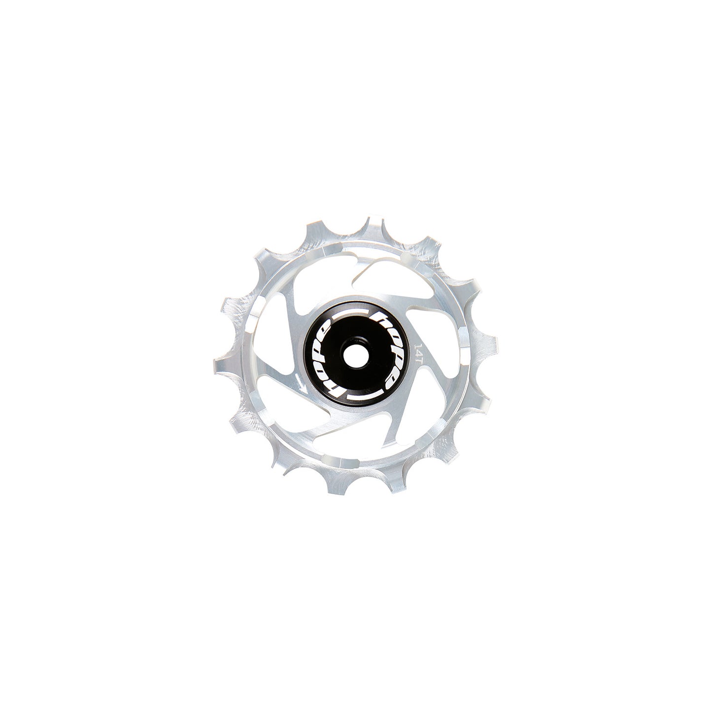 Hope Individual 14T Jockey Wheels - Silver