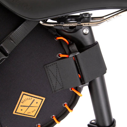 RESTRAP SADDLE BAG (14 LITRES) - BLACK/ORANGE