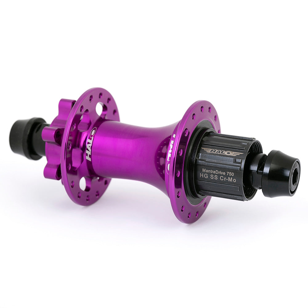 Halo MT Mantradrive 750 SS Rear Hub - Purple