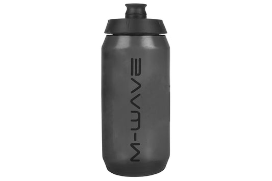 M-WAVE PBO-550 WATER BOTTLE – BLACK TRANSPARENT / 550ML