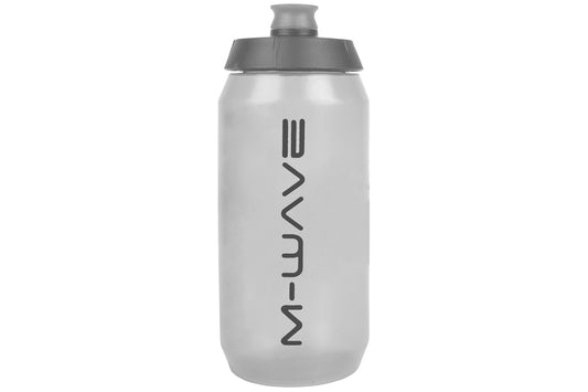 M-WAVE PBO-550 WATER BOTTLE – CLEAR TRANSPARENT / 550ML