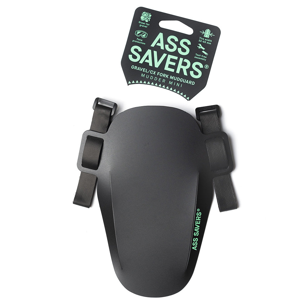 Ass Saver Mudder Mini - Front Mud Guard - Black