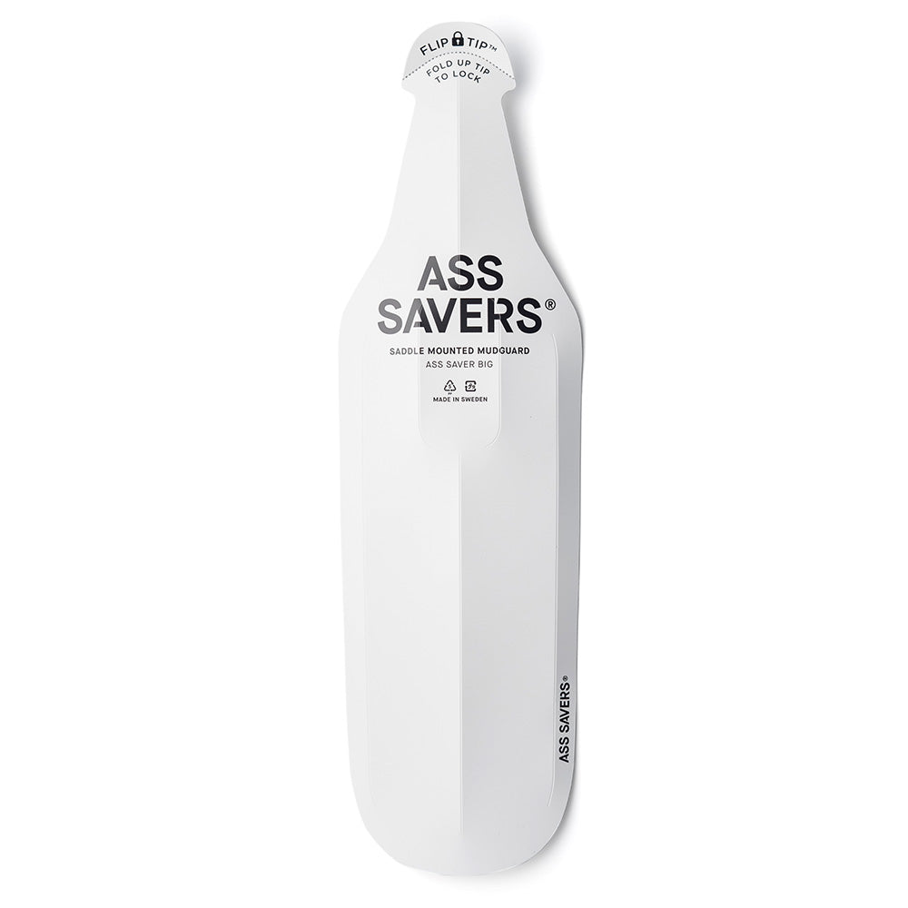 Ass Saver Big - Rear Mud Guard - White