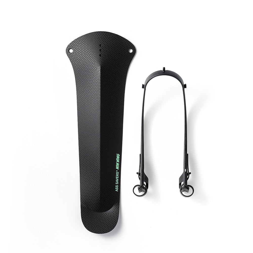 Ass Saver Win Wing 2 Gravel - Rear Mud Guard - Black