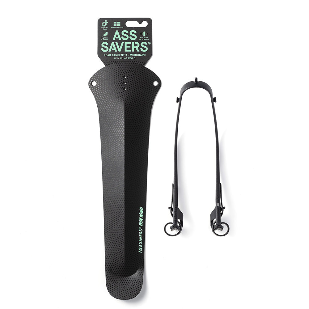Ass Saver Win Wing 2 Road - Rear Mud Guard - Black