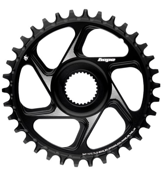 Hope R22 E-Bike Spiderless Retainer Ring - Bosch Gen 4 - Black