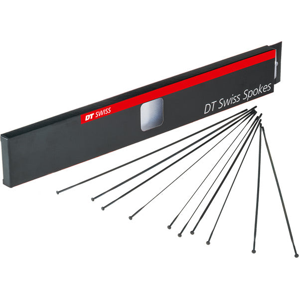 DT Swiss Aero Comp Straight Pull (SP) Spokes 14 g / 2 mm (Box of 20 Black)