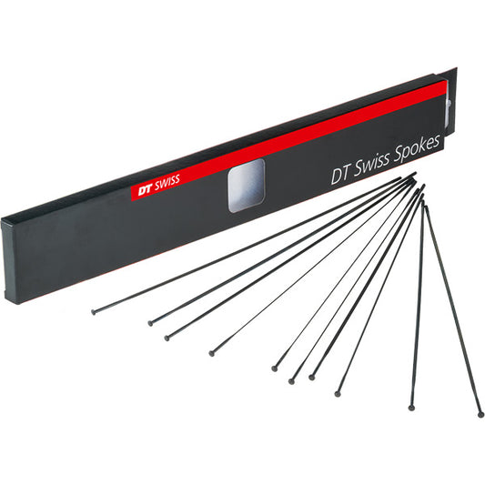 DT Swiss Aero Comp Straight Pull (SP) Spokes 14 g / 2 mm (Box of 20 Black)