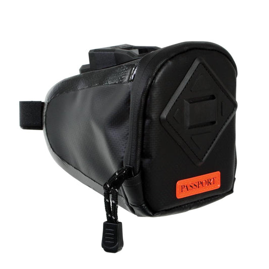 Passport Priority QR Seat Saddle Pack - Satin Black