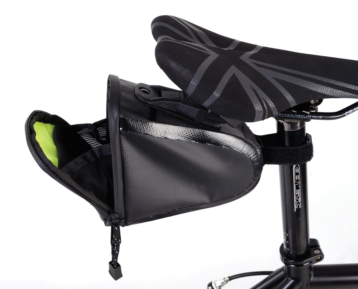 Passport Priority QR Seat Saddle Pack - Satin Black