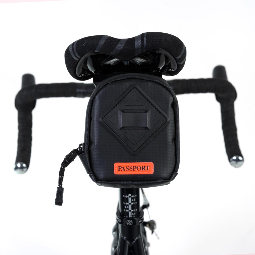 Passport Priority QR Seat Saddle Pack - Satin Black