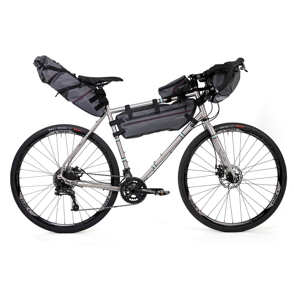 Passport Bikepacking Top Tube Bag with Phone panel - 1.8L
