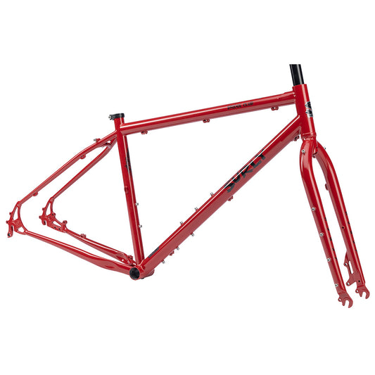 Surly Bridge Club Frameset - Red (Lingering Cranberry)