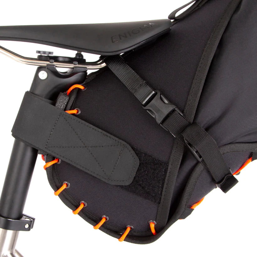 RESTRAP SADDLE BAG (14 LITRES) - BLACK/ORANGE